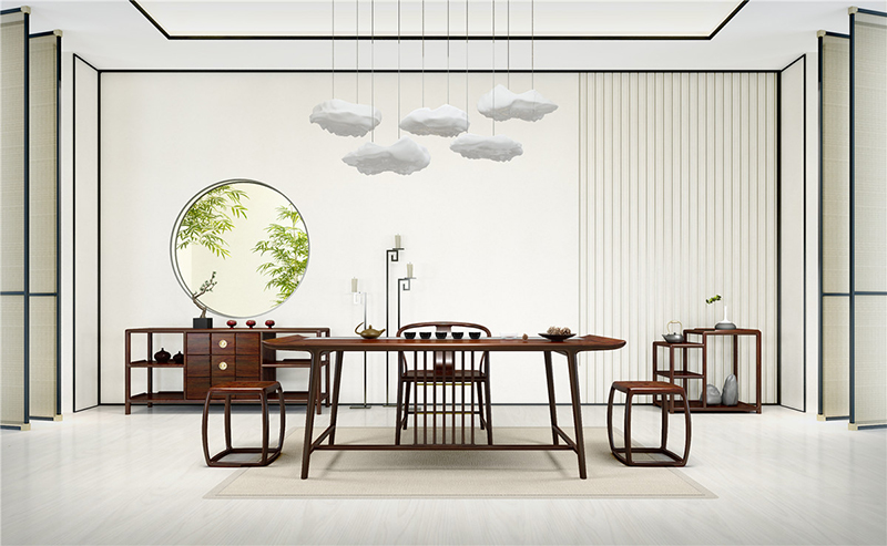 黑酸枝茶台 逸芳茶台